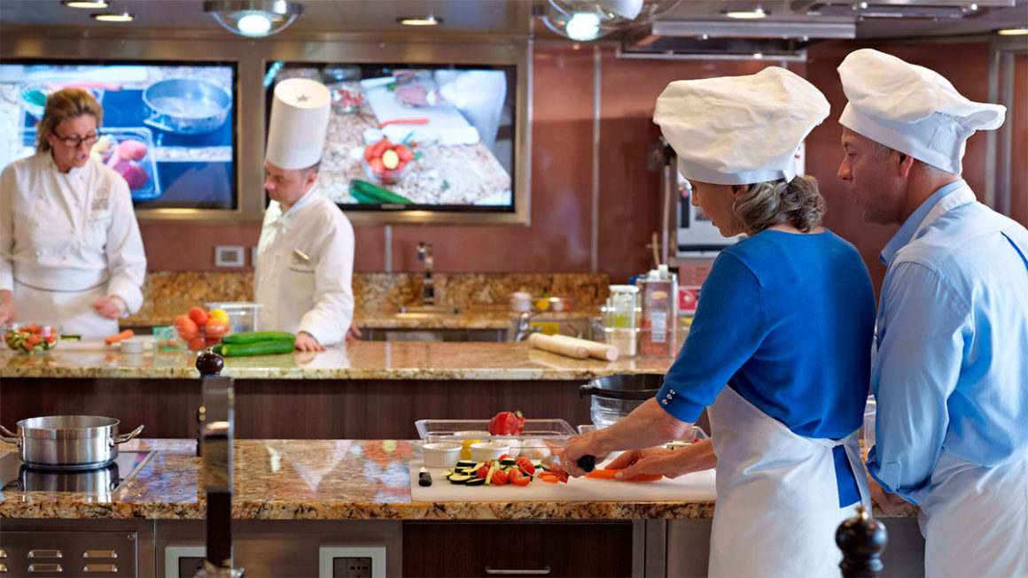 escola de culinaria da oceania cruises