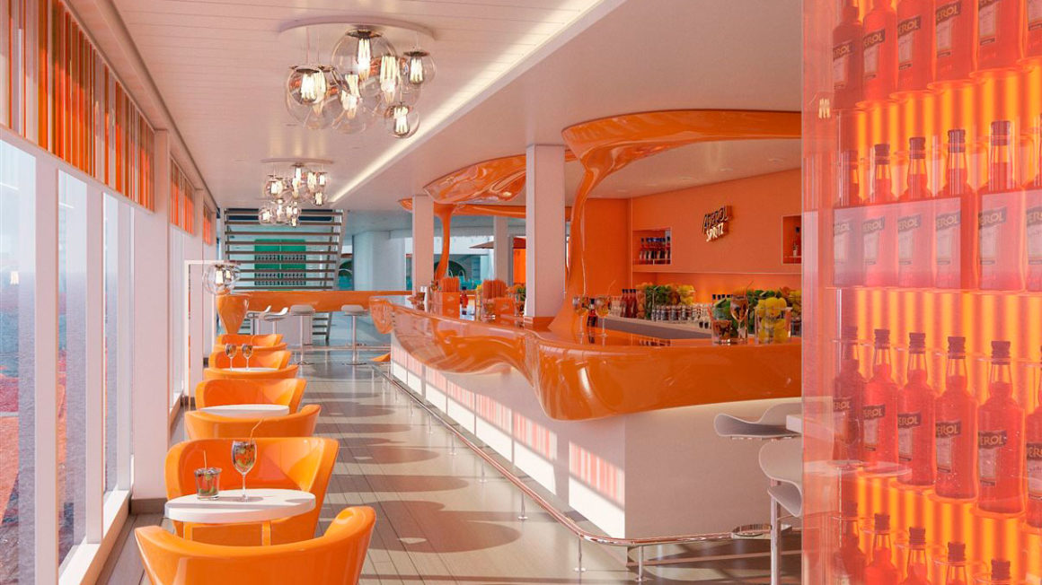 Aperol Spritz Bar do Costa Smeralda