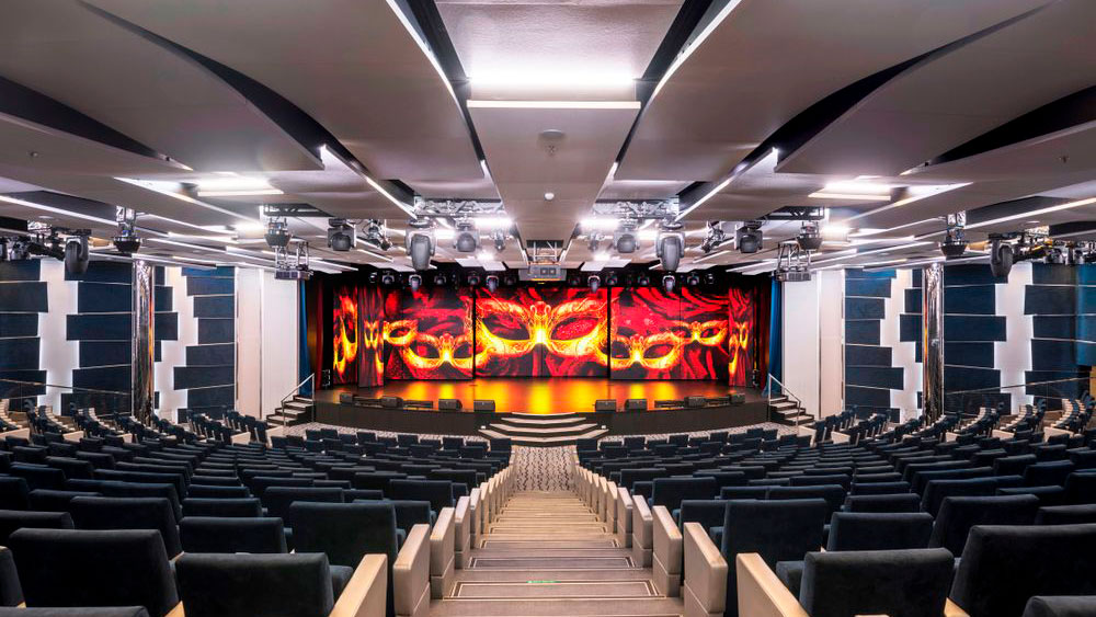 atrações MSC Seaside - Metropolitan Theatre