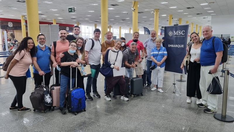 Embarque no MSC Seaside