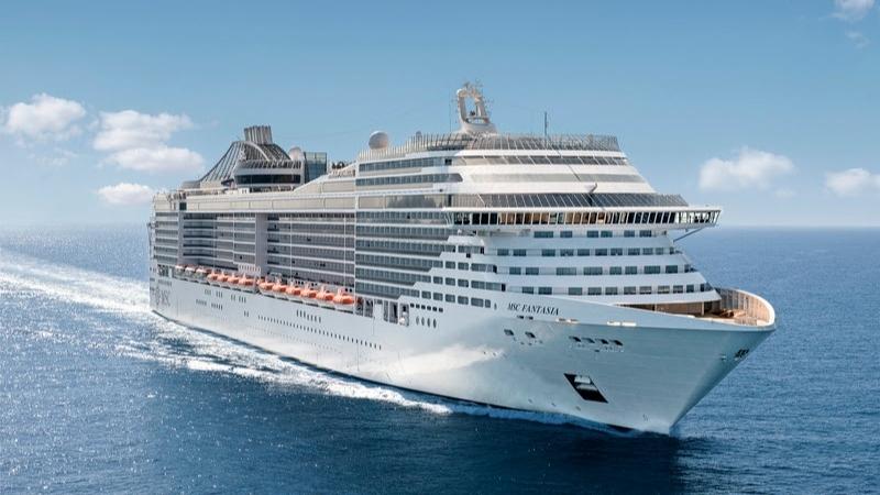 O navio MSC Fantasia terá uma travessia em outubro