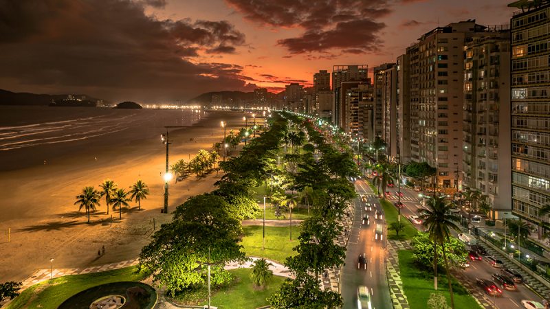Cruzeiro em Santos