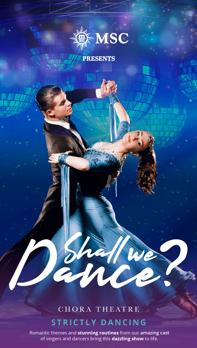 Shall we Dance?, espetáculo do MSC Seascape