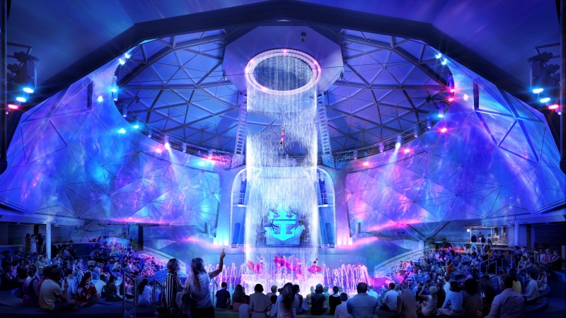 Aquadome no Icon of the Seas