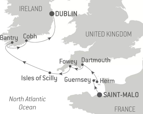 Arquipélagos britânicos e costas celtas