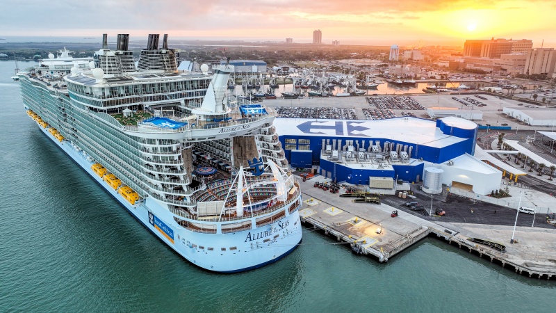 Royal Caribbean inaugura terminal