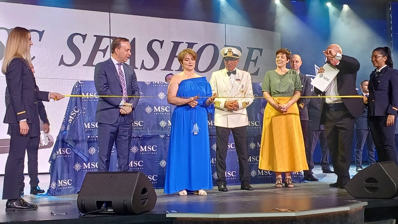 MSC Seashore estreia