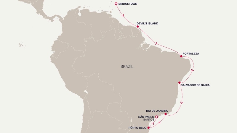 roteiro explora america do sul