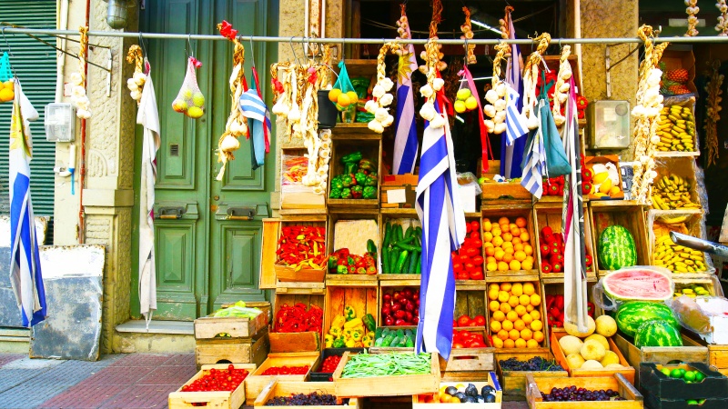 mercado de rua em Montevidéu