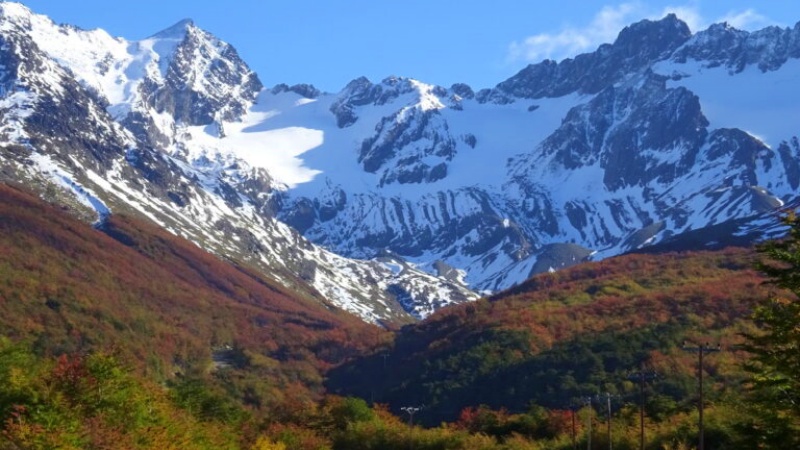 Glaciar Martial, em Ushuaia
