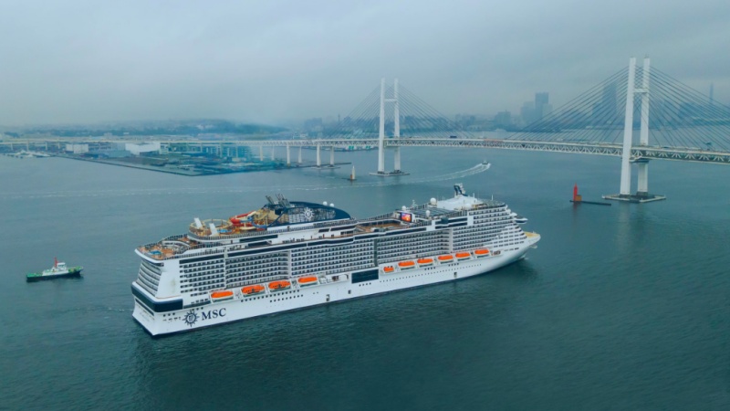 MSC Bellissima no Japão