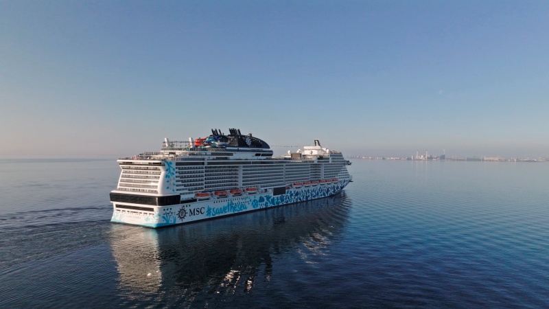 inauguração MSC Euribia