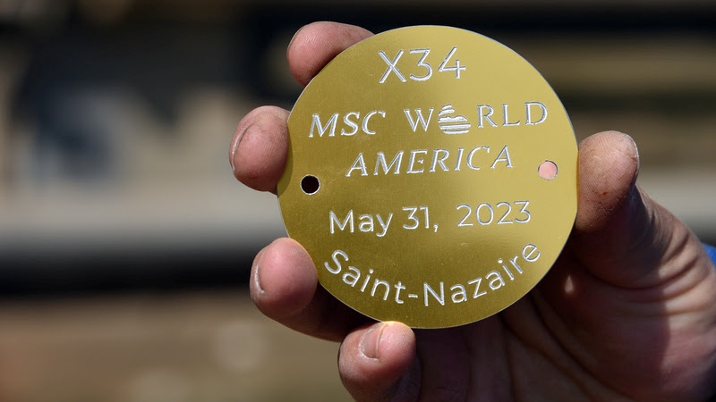Cerimônia da Moeda do MSC World America