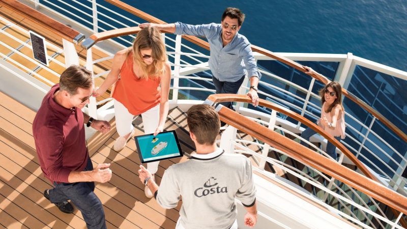 starlink em navios costa