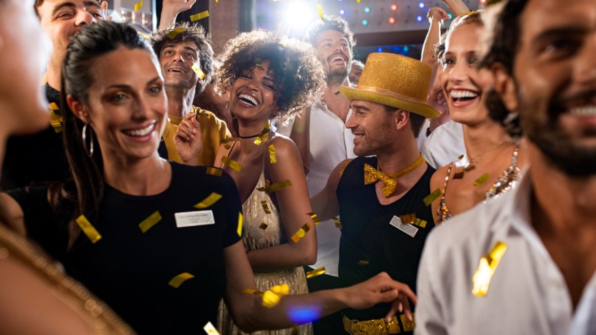 Festas a bordo de um cruzeiro