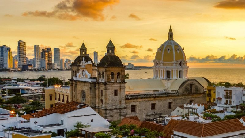 A belíssima Cartagena, no norte colombiano
