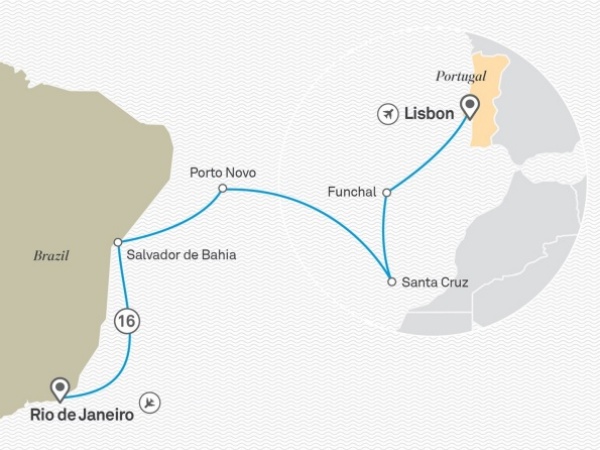 Travessia Lisboa - Rio de Janeiro Eclipse I