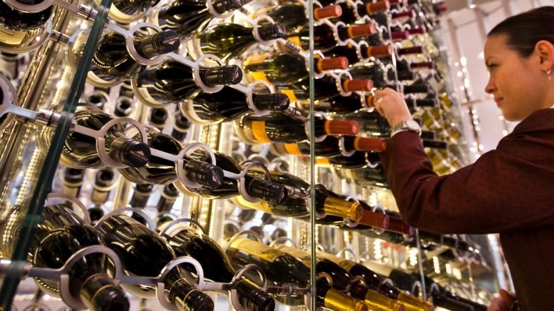 Vinhos em navios da Celebrity