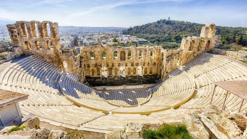 Atenas, na Grécia