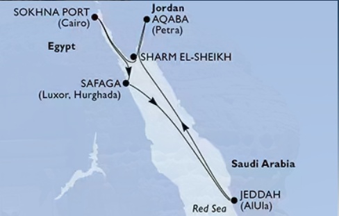 Cruzeiro pelo Mar Vermelho