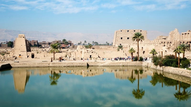 Luxor, no Egito cruzeiro Mar Vermelho MSC