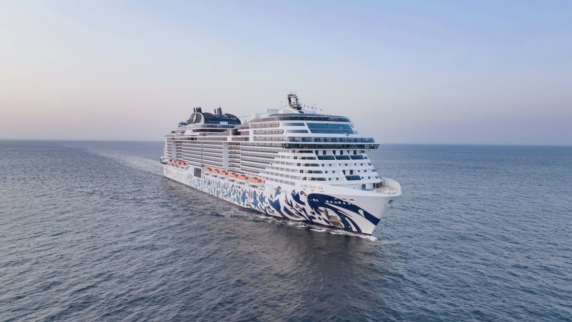 MSC Euribia, viagem zero emissões