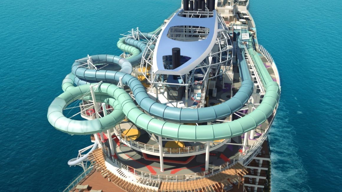 Toboágua no Norwegian Aqua