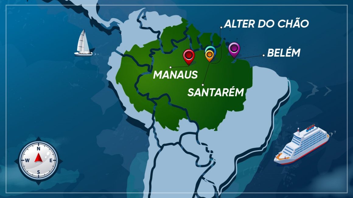 portos da amazônia Brasileira