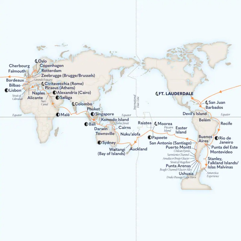 Grand World Voyage de 2026