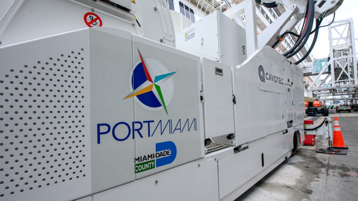 PorMiami com energia em terra