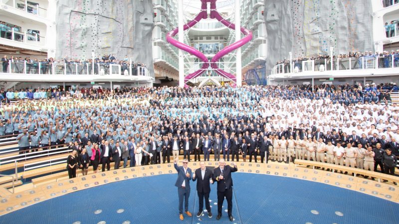 Entrega do Utopia of the Seas
