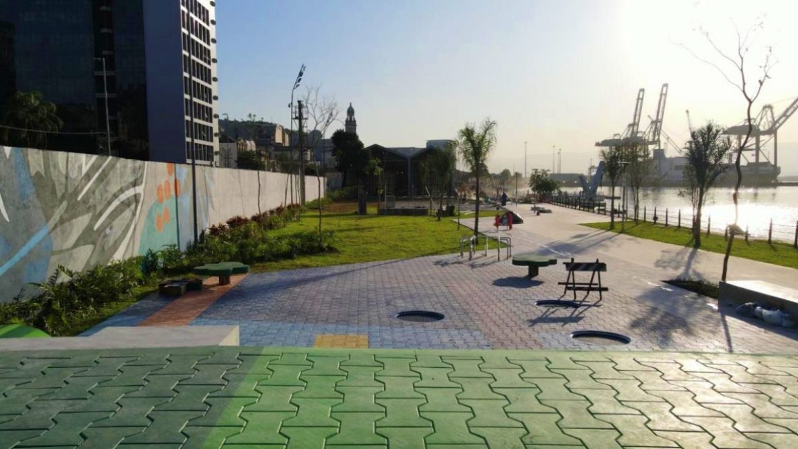 Parque Valongo, em Santos