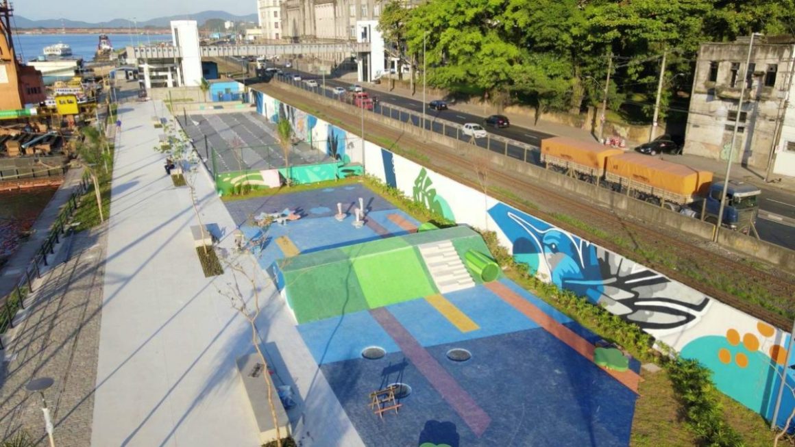 Parque Valongo, em Santos