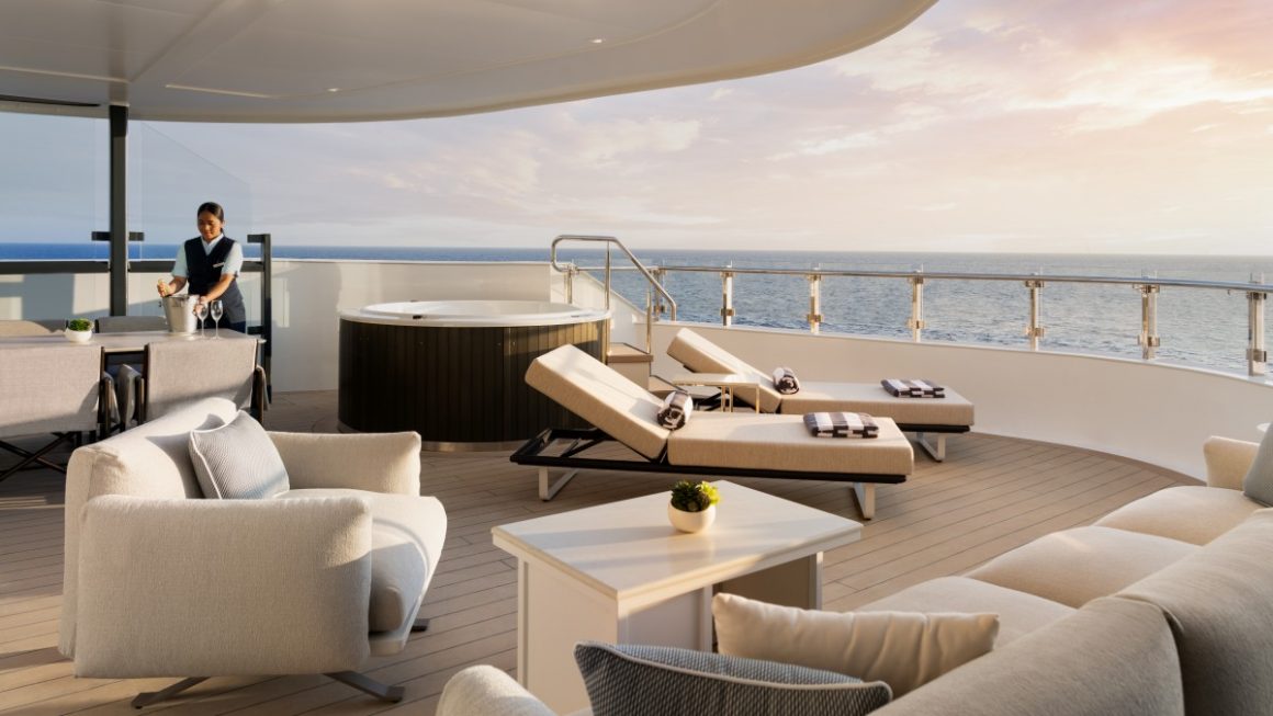 Owners Suite do super iate Ilma, da Ritz Carlton