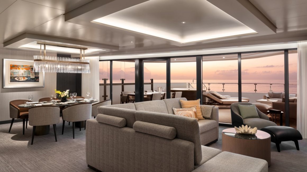 Owners Suite do super iate Ilma, da Ritz Carlton