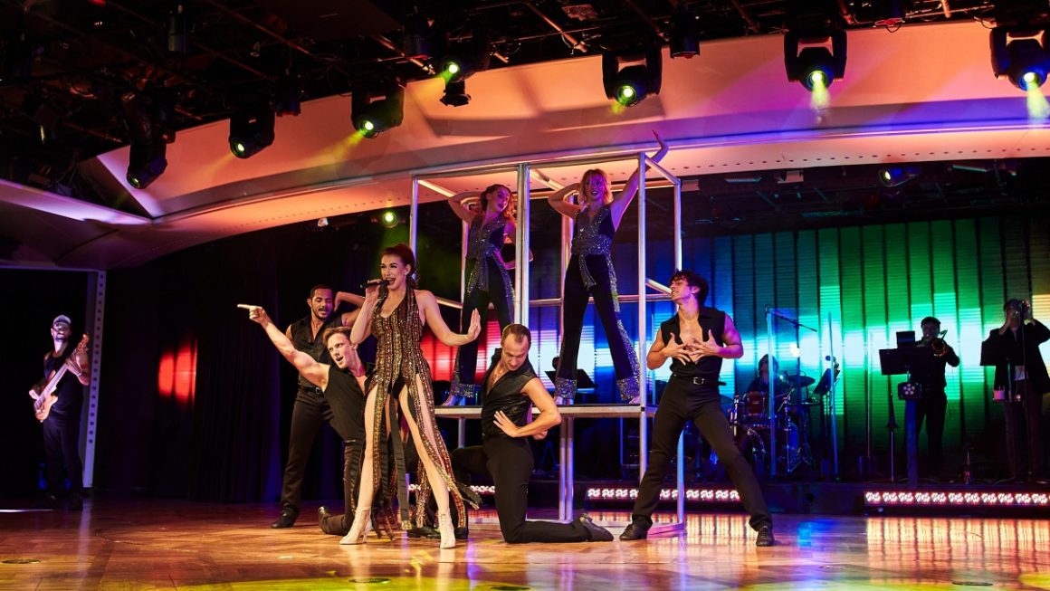 Entretenimento a bordo da Crystal