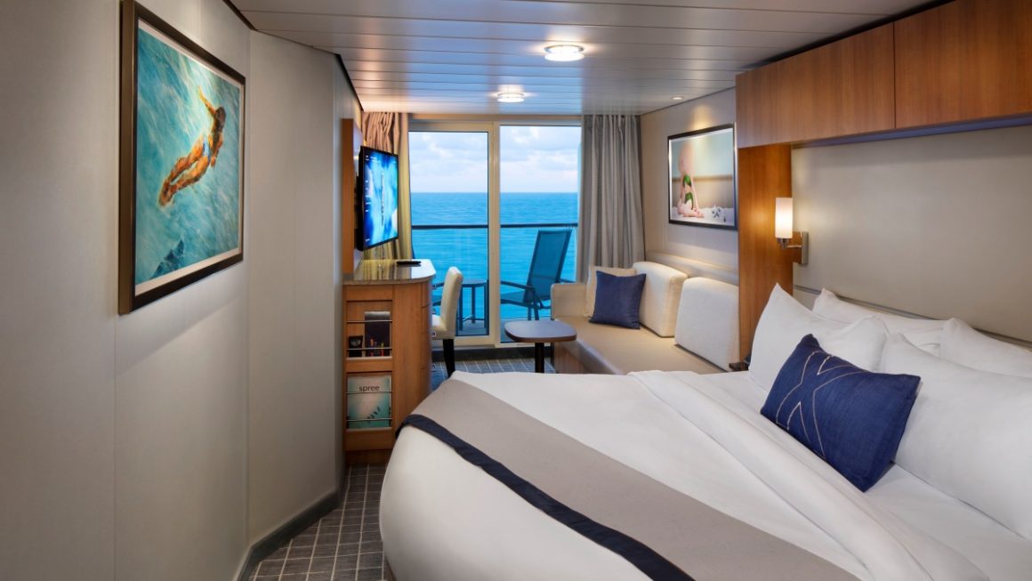 Cabine com varanda do Celebrity Equinox