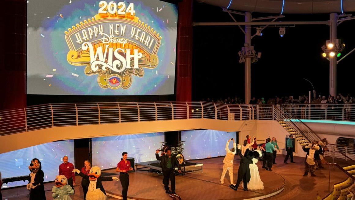 Cruzeiro de Ano Novo a bordo do Disney Wish