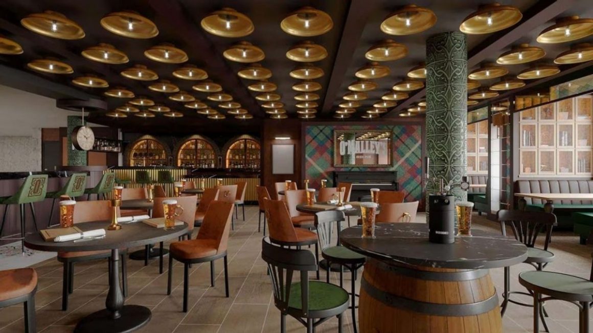 Pub irlandês O'Malleys da Star Princess