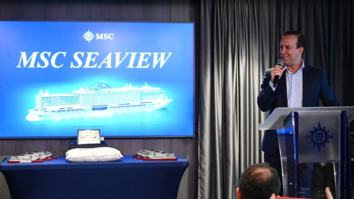 Diretor Geral da MSC, Adrian Ursilli