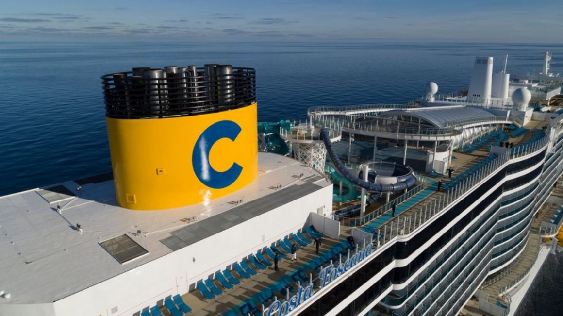 Navio Costa Toscana da costa cruzeiros