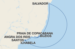 MSC Grandiosa com saída dia 27 de dezembro de 2024