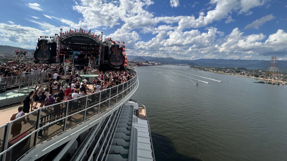 89 Rock Boat a bordo do MSC Seaview