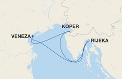 Roteiro a partir de Veneza