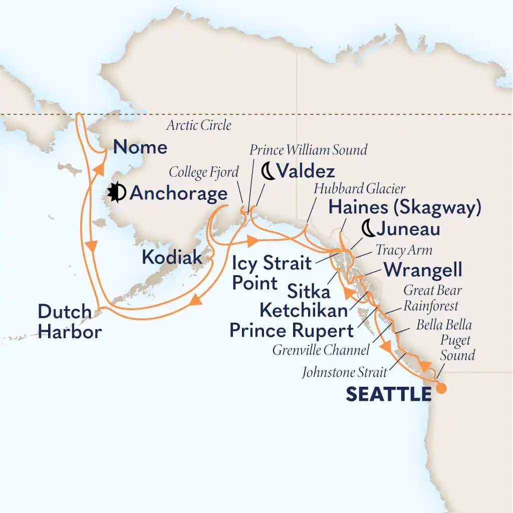 Roteiro Legendary Arctic Circle Solstice