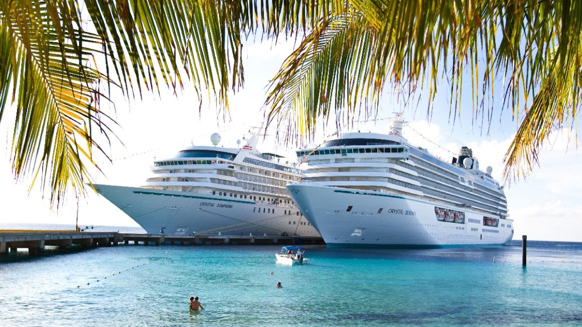 Navios Crystal Serenity e Crystal Symphony da Crystal Cruises