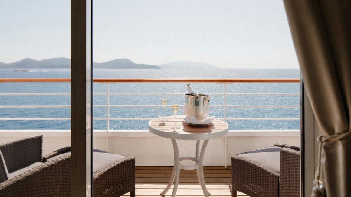 Varanda do Crystal Serenity