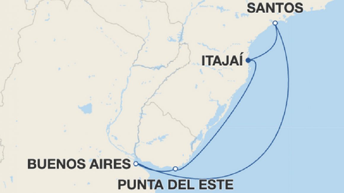 Roteiro Itajaí, Punta del Este e Buenos Aires
