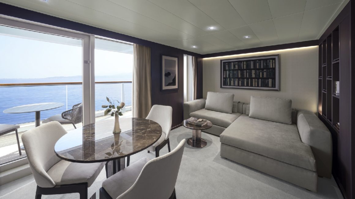 Suíte premier do navio EXPLORA II