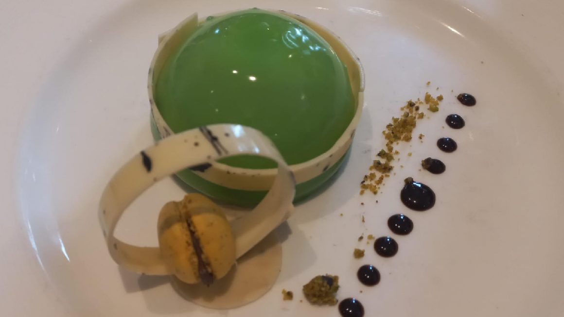 Chocolate Pistachio Dome